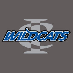 IC Wildcats - Women's Racerback Cropped Tank Design