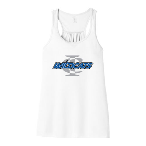 IC Wildcats - Women's Flowy Racerback Tank Thumbnail